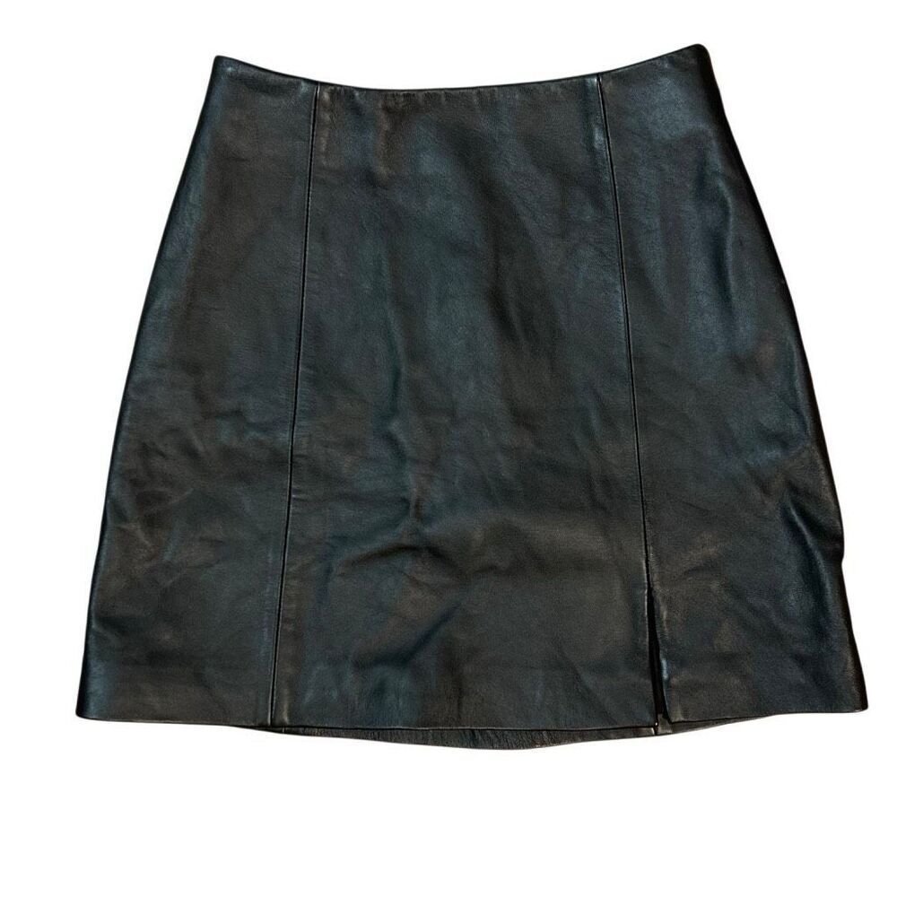 Stockholm Atelier & Other Stories Leather Mini Skirt Size 0